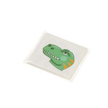 TATOUAGES RIGOLOS - MOD&Egrave;LE : DINOSAURE, chaque pack 12x Tatouages (48 pcs.)