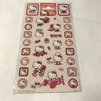 AUTOCOLLANTS HELLO KITTY - 20 x 10 cm (10 pcs)