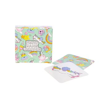 Petits jeux de m&eacute;moire - Mod&egrave;le : Licorne en pr&eacute;sentoir (60 pi&egrave;ces)