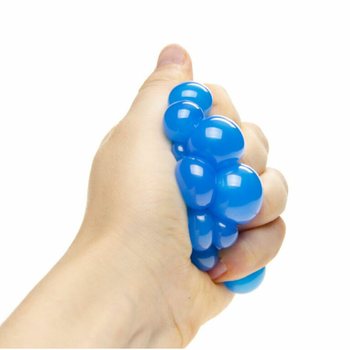 BALLE SQUISHY - Diam&egrave;tre : 5 cm - MIX COULEURS VIVES EN PR&Eacute;SENTOIR (24 pcs)