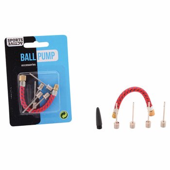 SPORTS ACTIVE - SET D'ACCESSOIRES POUR POMPE &Agrave; BALLONS 7 PI&Egrave;CES