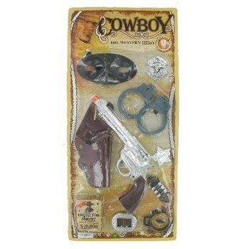 Grand Set de Cowboy sur Carte (6 pièces)