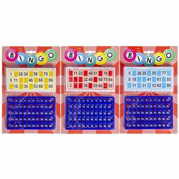 Set de Jeu de Bingo sur Carte (6 pi&egrave;ces)