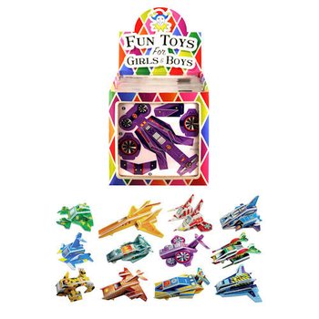 Puzzles 3D Véhicules Spatiaux en Présentoir (60 pcs)
