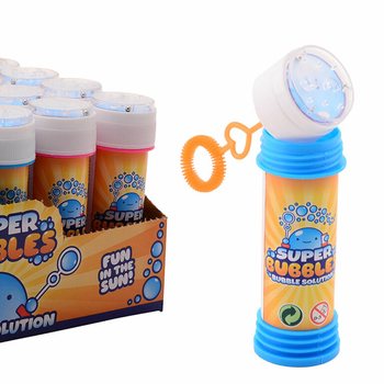 AQUA FUN - BULLES DE SAVON, 60ML AVEC JEU DE PATIENCE EN PR&Eacute;SENTOIR (24 pcs)