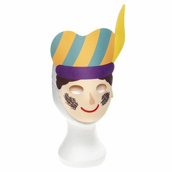 SINTERKLAAS - MASQUES DE SAINT-NICOLAS ET PIET EN MOUSSE (48 pcs)