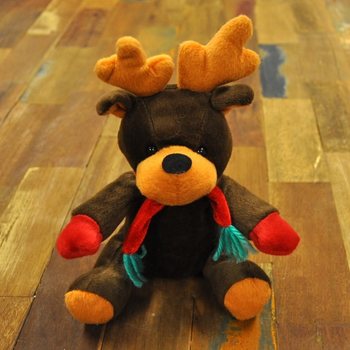 Peluche Renne de Noël Rudolf 20 cm (7 pcs)