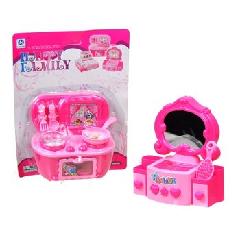 HAPPY FAMILY SET DE JEU SUR CARTE (3 pcs.)