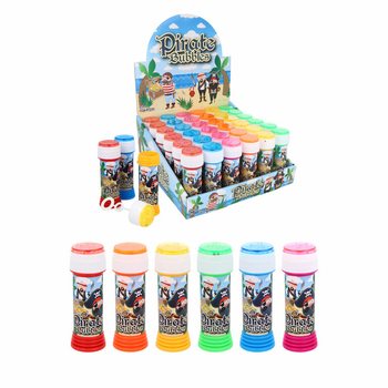 Bulles de Savon Pirates 50ml avec Jeu de Patience (Présentoir 36 pièces)
