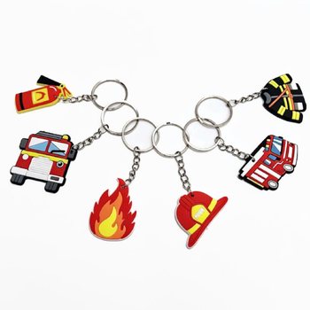 Porte-clés de Pompier - Assortiment (48 pcs)
