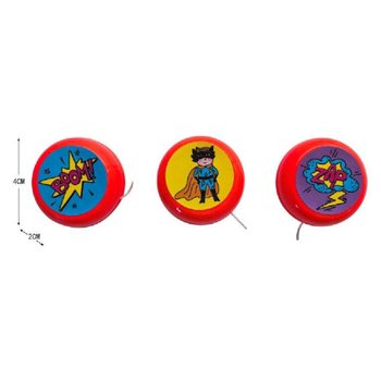 Yoyo - Mod&egrave;le : Super-h&eacute;ros en pr&eacute;sentoir (36 pcs.)