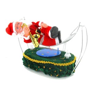 P&Egrave;RE NO&Euml;L AVEC SAXOPHONE EN HAMAC (2 pcs.)