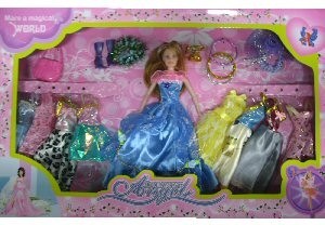 COFFRET DE D&Eacute;GUISEMENT M&Eacute;GA POUPEE