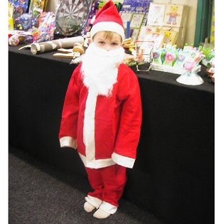 Costume de P&egrave;re No&euml;l pour Enfants | Ensemble 4 Pi&egrave;ces