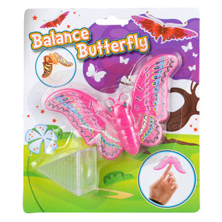 PAPILLON EN &Eacute;QUILIBRE SUR CARTE (12 pcs)