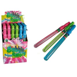 B&Acirc;TON &Agrave; BULLES EN PR&Eacute;SENTOIR 36 CM (24 pcs)