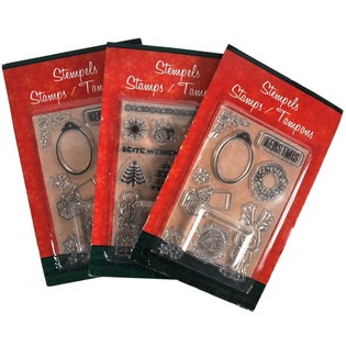 TAMPONS DE NO&Euml;L TRANSPARENTS INTERCHANGEABLES (12 pcs)