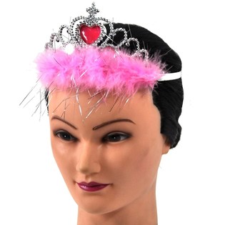 Couronne avec peluche - Mod&egrave;le 3 (12 pcs.)