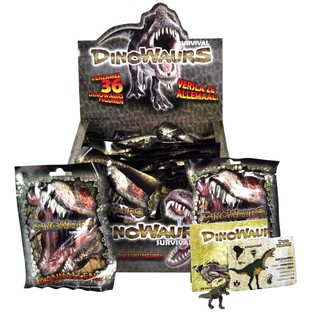 ***TOP VENTE*** DINOWAURS DINOSAURES EN PR&Eacute;SENTOIR (30 pcs)