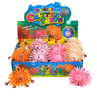 Balles Puffer "Critter" 8 cm. PRIX R&Eacute;DUIT - D&Eacute;FAUT LUMI&Egrave;RE (12 pcs)