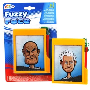 FUZZY FACE / ARDOISE MAGN&Eacute;TIQUE SUR CARTE (24 pces)