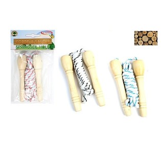 CORDE &Agrave; SAUTER EN BOIS (24 pcs)