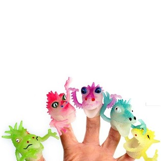 MARIONNETTES &Agrave; DOIGT MONSTRES (48 pcs.)