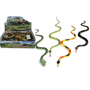 Serpents Effrayants, 34 cm en Pr&eacute;sentoir (72 pcs)