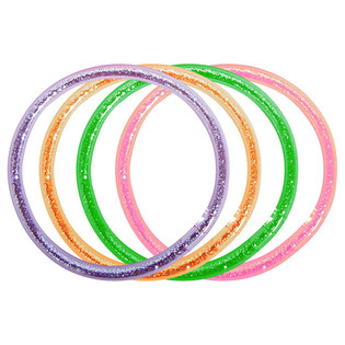 4 Bracelets &agrave; Paillettes pour Distribution (Lot de 12)