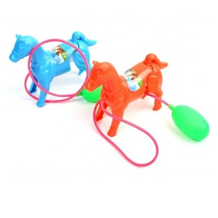 Cheval Marchant avec Pompe &agrave; Main (24 pcs)