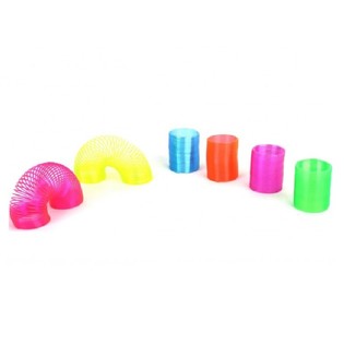 MINI SPIRALES N&Eacute;ON &Oslash;3.5 CM. (48 pcs)