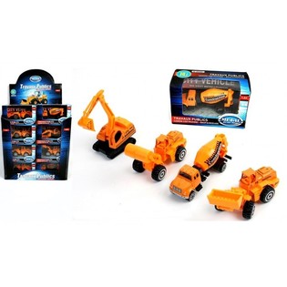 M&Eacute;LANGE DE V&Eacute;HICULES DE CHANTIER EN M&Eacute;TAL MOUL&Eacute; (24 pcs.)