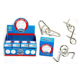 Jeux d'Habilet&eacute; en M&eacute;tal Casse-t&ecirc;te en Pr&eacute;sentoir (32 pcs)