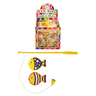 JEU DE P&Ecirc;CHE MAGN&Eacute;TIQUE POUR TOMBOLA EN PR&Eacute;SENTOIR (72 pcs)