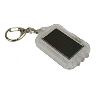 PORTE-CL&Eacute;S SOLAIRE AVEC LUMI&Egrave;RE LED - TRANSPARENT (20 pcs)
