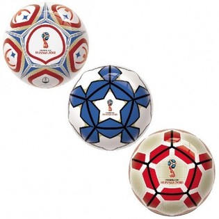 Ballons de Foot Coupe du Monde &Oslash;14 Cm. (12 pcs.)