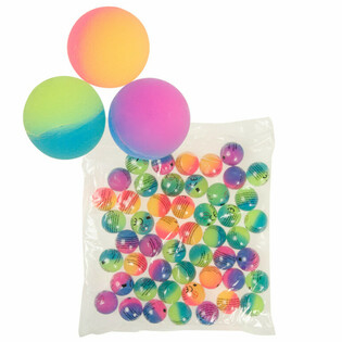 M&eacute;lange de Balles Rebondissantes Frosted &Oslash; 3,2 cm (50 pcs)