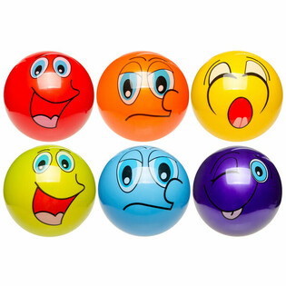 Ballon Visage Joyeux &Oslash; 23 cm (10 pi&egrave;ces)