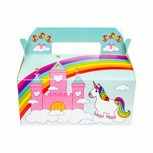 Bo&icirc;te Menu Licorne - 22,5 x 12 x 9,5 cm (24 pcs)