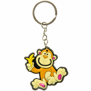 Porte-cl&eacute;s Singe & Banane (48 pi&egrave;ces)