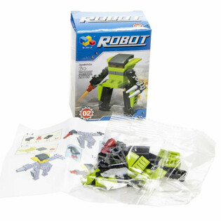Robots en Briques de Construction (12 pi&egrave;ces en Display)