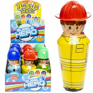 M&eacute;ga Bulles de Savon M&eacute;tiers en Pr&eacute;sentoir (12 pcs)