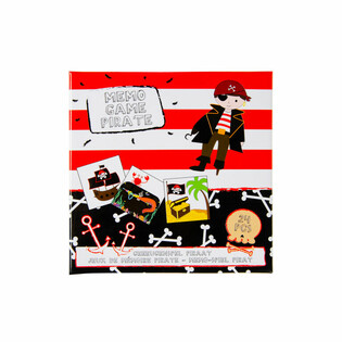 JEU DE M&Eacute;MOIRE PIRATES (12 Pi&egrave;ces)