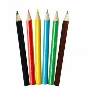 Set de 6 Crayons de Couleur pour Gar&ccedil;ons