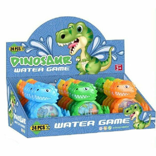 Jeu d'eau Dinosaure en pr&eacute;sentoir (24 pi&egrave;ces)