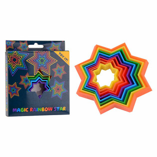 JEU FIDGET 3D MAGIC STAR - FORM MAGIC 3D - FIDGET MAGIQUE 3D - EN BO&Icirc;TE (24 pcs)