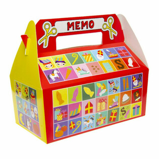 Boîtes repas Memory de Saint-Nicolas (24 pièces)
