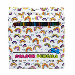 GRAND SET DE CRAYONS DE COULEUR 24 PI&Egrave;CES (12 pcs)