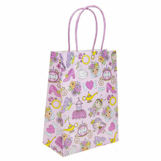 Sachets Cadeaux en Papier Princesse - 16x9x22 cm (12 pi&egrave;ces)