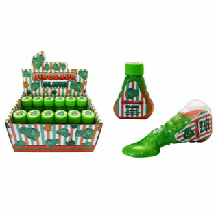 SLIME DINOSAURE EN PR&Eacute;SENTOIR (12 PI&Egrave;CES)